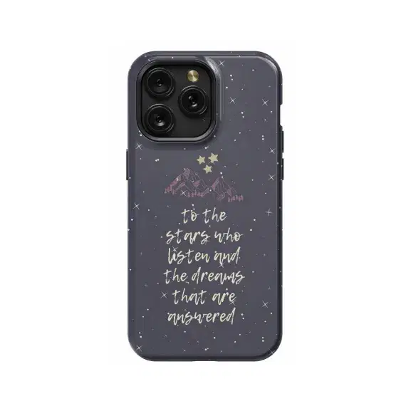 Night Court Symbol Acotar Acomaf Velaris Mountain Stars Phone Case iPhone Samsung Pixel & More - Image 1
