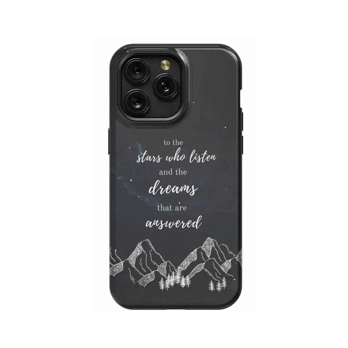 Night Court Symbol Acotar Acomaf Velaris Mountain Stars Phone Case iPhone Samsung Pixel & More #336 - Image 1