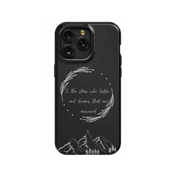 Night Court Symbol Acotar Acomaf Velaris Mountain Stars Phone Case iPhone Samsung Pixel & More #354 - Image 1