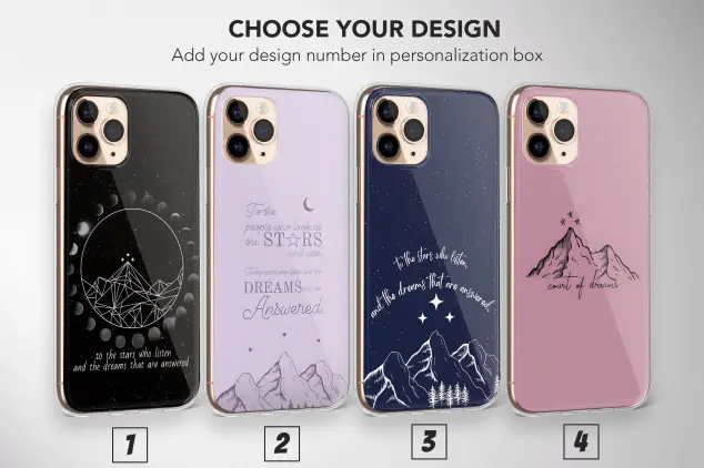 Night Court Symbol Phone Case Acotar Acomaf Cover