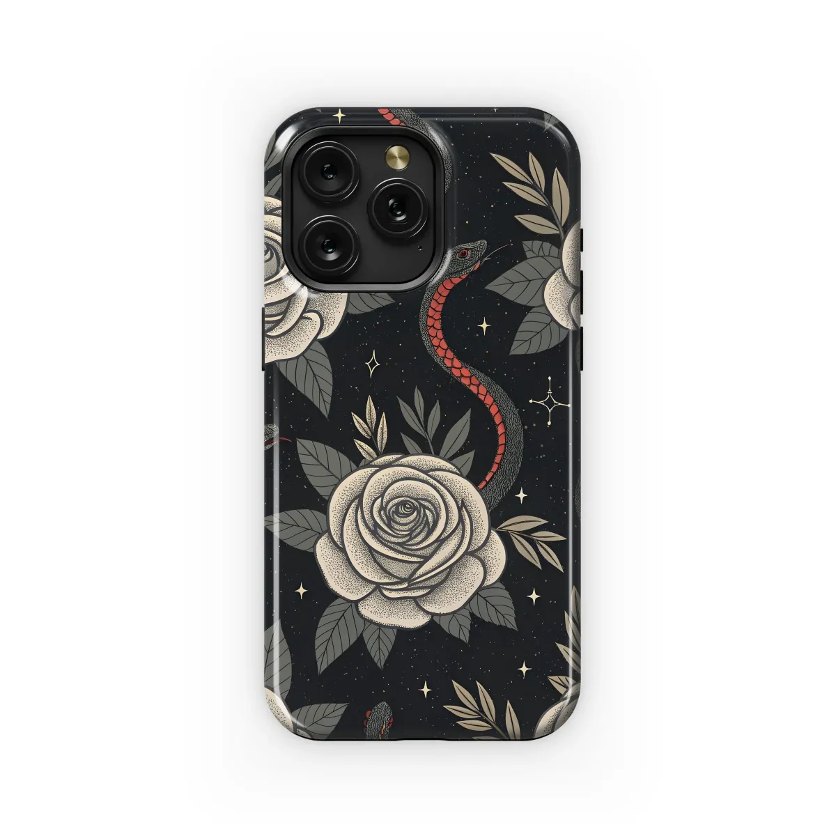 Night Garden of the Serpent Phone Case iPhone Samsung Cover Pixel 6220 - Image 1