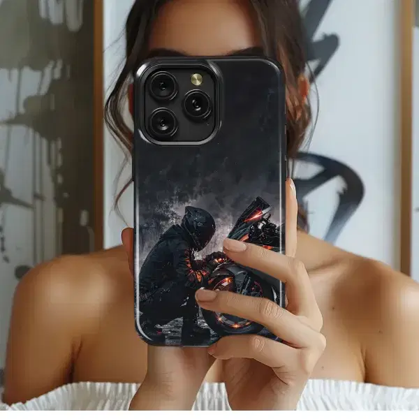 Night Rider Design
 Phone Case iPhone Samsung Cover Pixel 5648 - Image 1