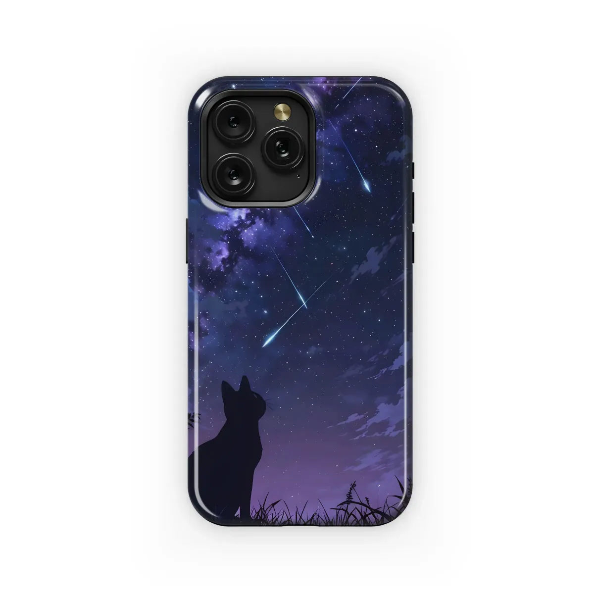 Night Sky Cat
 Phone Case iPhone Samsung Cover Pixel 4767 - Image 1
