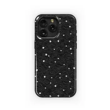 Night Sky Waves Stars
 Phone Case iPhone Samsung Cover Pixel 5602 - Image 1