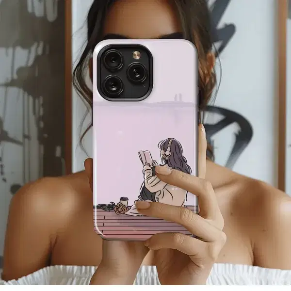 Night Train Station
 Phone Case iPhone Samsung Cover Pixel 4428 - Image 1