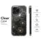Nocturnal Blooms in White Ink Phone Case iPhone Samsung Cover Pixel 6917 - Image 8