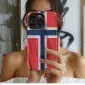Norway Flag Design
 Phone Case iPhone Samsung Cover Pixel 5742 - Image 1