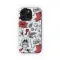 Nostalgic Christmas Sketchbook Pattern Phone Case iPhone Samsung Cover Pixel 8016 - Image 1
