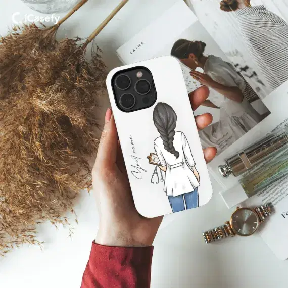 Nurse Woman Custom Phone Case iPhone Samsung Pixel & More - Image 1