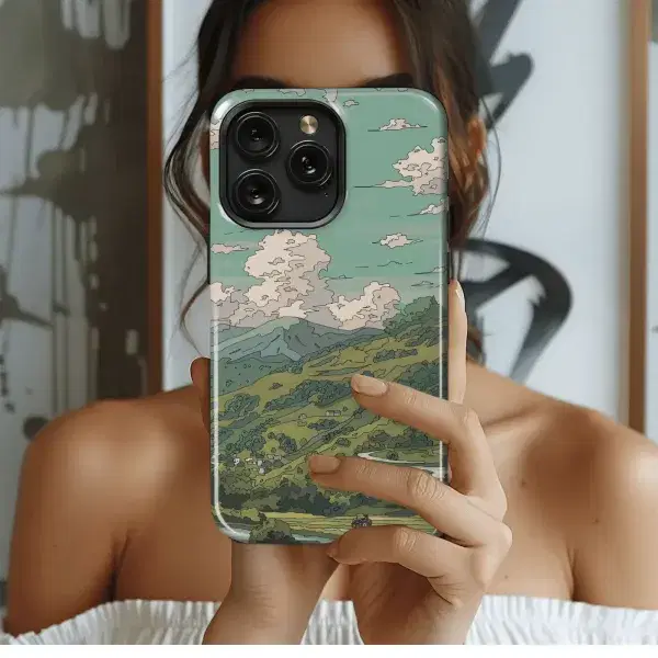 Ocean Kitty Dreamscape
 Phone Case iPhone Samsung Cover Pixel 4244 - Image 1
