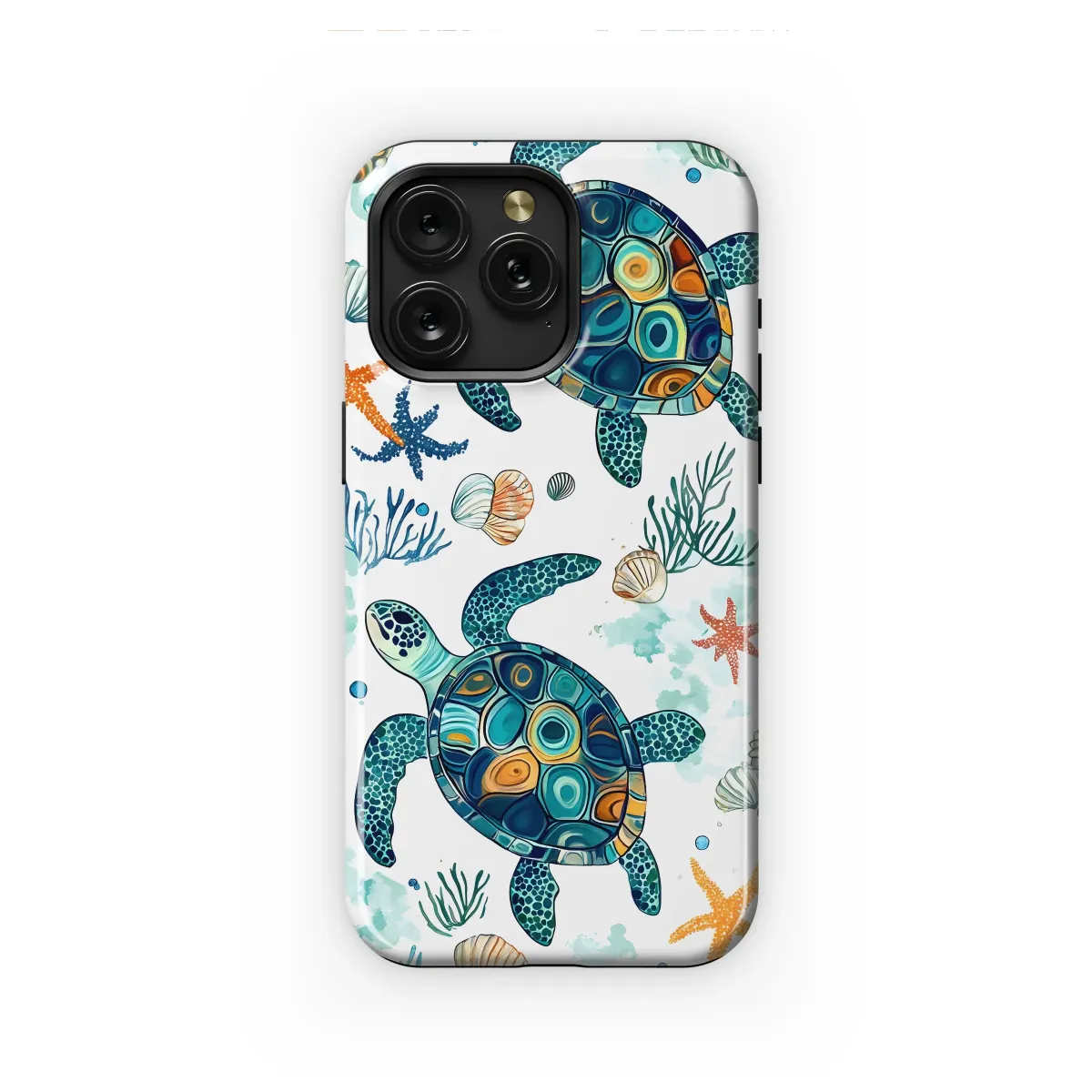 Ocean Turtle Design
 Phone Case iPhone Samsung Cover Pixel 6031 - Image 1