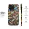 Oil Painting Medical Icons Microorganisms Phone Case iPhone Samsung Cover Pixel 3306 - Image 7