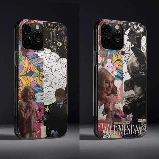 Ophelia Window Case, Collage Aesthetic, Wednesday Phone Case