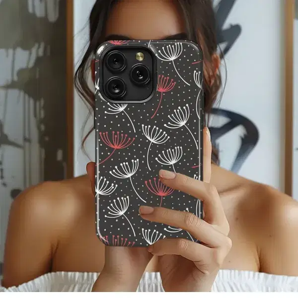 Orange Blossom Watercolor Pattern Phone Case iPhone Samsung Cover Pixel 5097 - Image 1