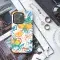 Orange Fruit Leaf Pattern Phone Case iPhone Samsung Cover Pixel 2428 - Image 3
