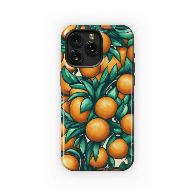 Orange Fruit Phone Case iPhone Samsung Cover Pixel 3697