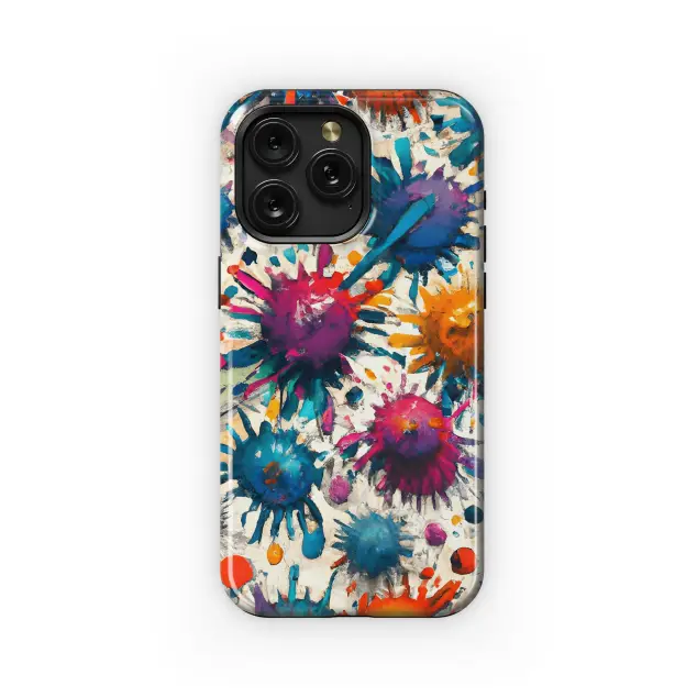 Paint Splatter Phone Case iPhone Samsung Cover Pixel 3782