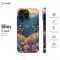 Painted Landscape Flower Meadow Mountain Forest Sky Phone Case iPhone Samsung Cover Pixel 1035 - Image 6