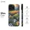Painted Landscape Flower Meadow Mountain Forest Sky Phone Case iPhone Samsung Cover Pixel 1037 - Image 6