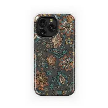 Paisley Floral Phone Case iPhone Samsung Cover Pixel 3830 - Image 1