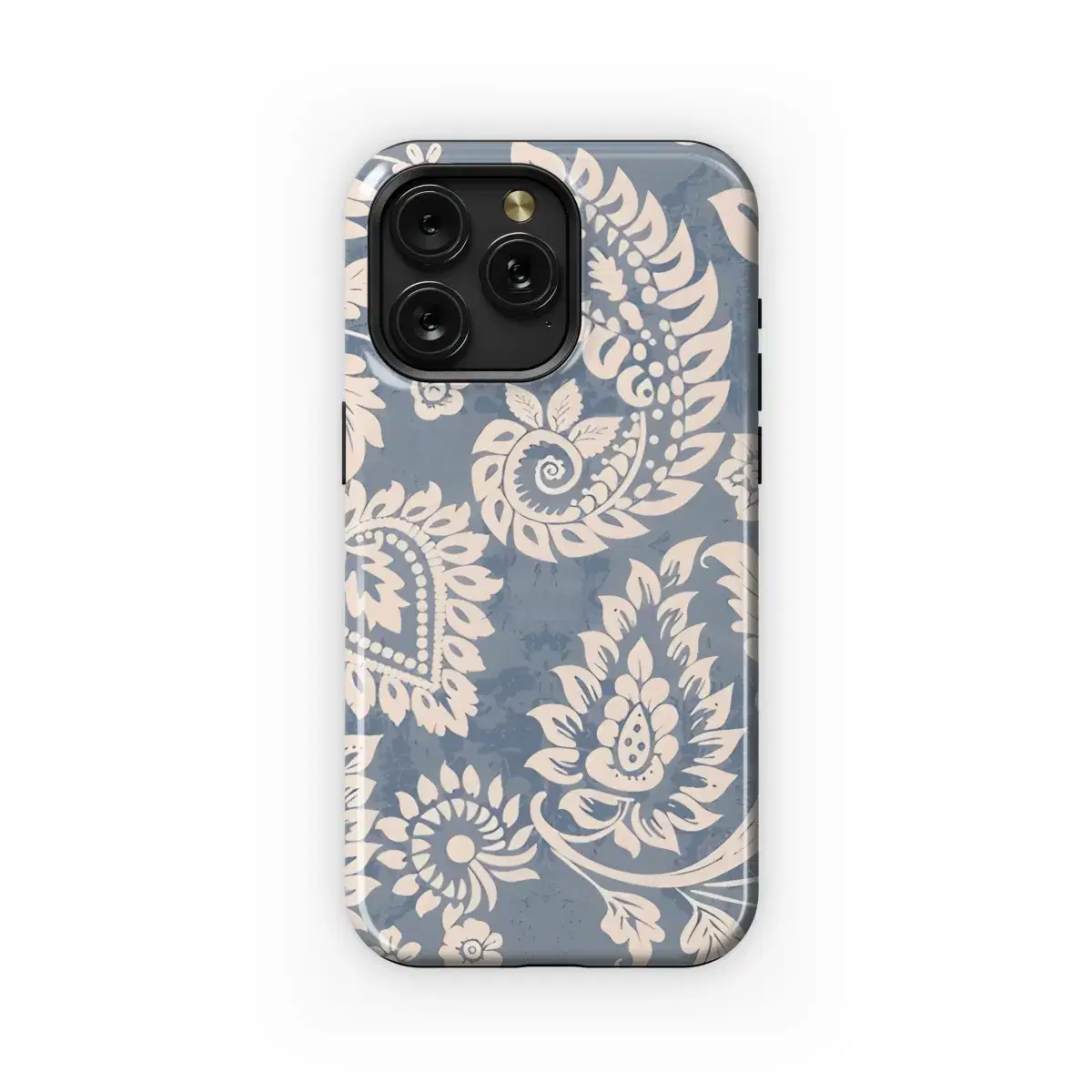 Paisley Ikat Embroidery Indian Aztec Phone Case iPhone Samsung Cover Pixel 2385 - Image 1