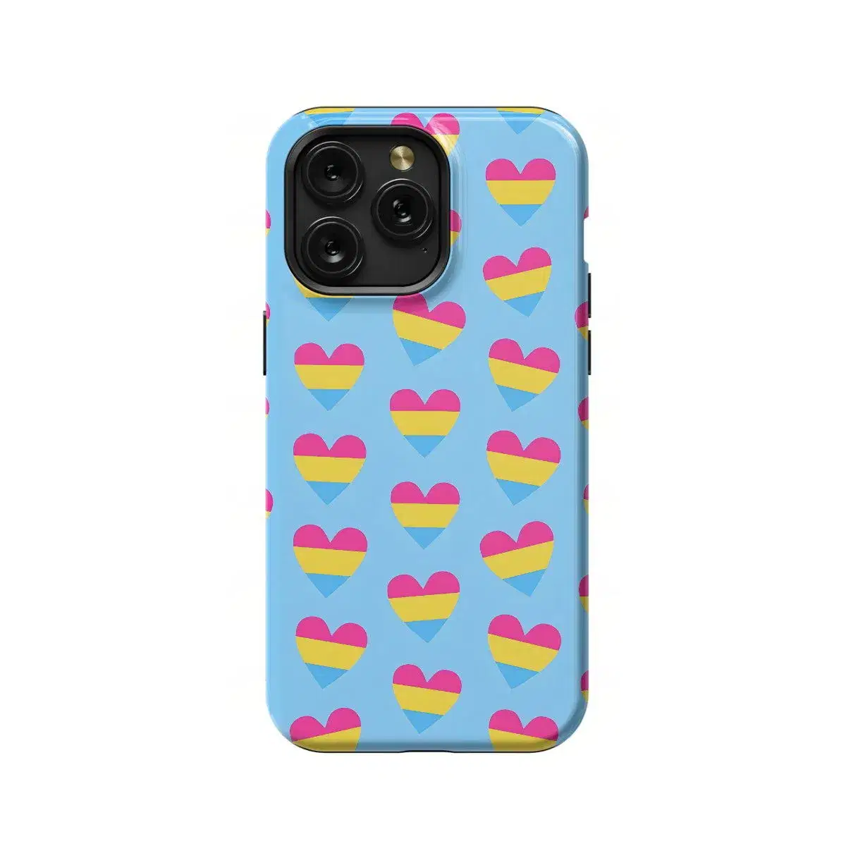 Pansexual LGBTQ Pride Flag Pansexuality Phone Case iPhone Samsung Pixel & More - Image 1