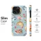 Parisian Cafe Watercolor Pastry Pattern Phone Case Cover for iPhone 17 Pro Max 16 15 Plus 14 13 Mini Samsung S25 S24 Google Pixel 10 9 8685 - Image 7