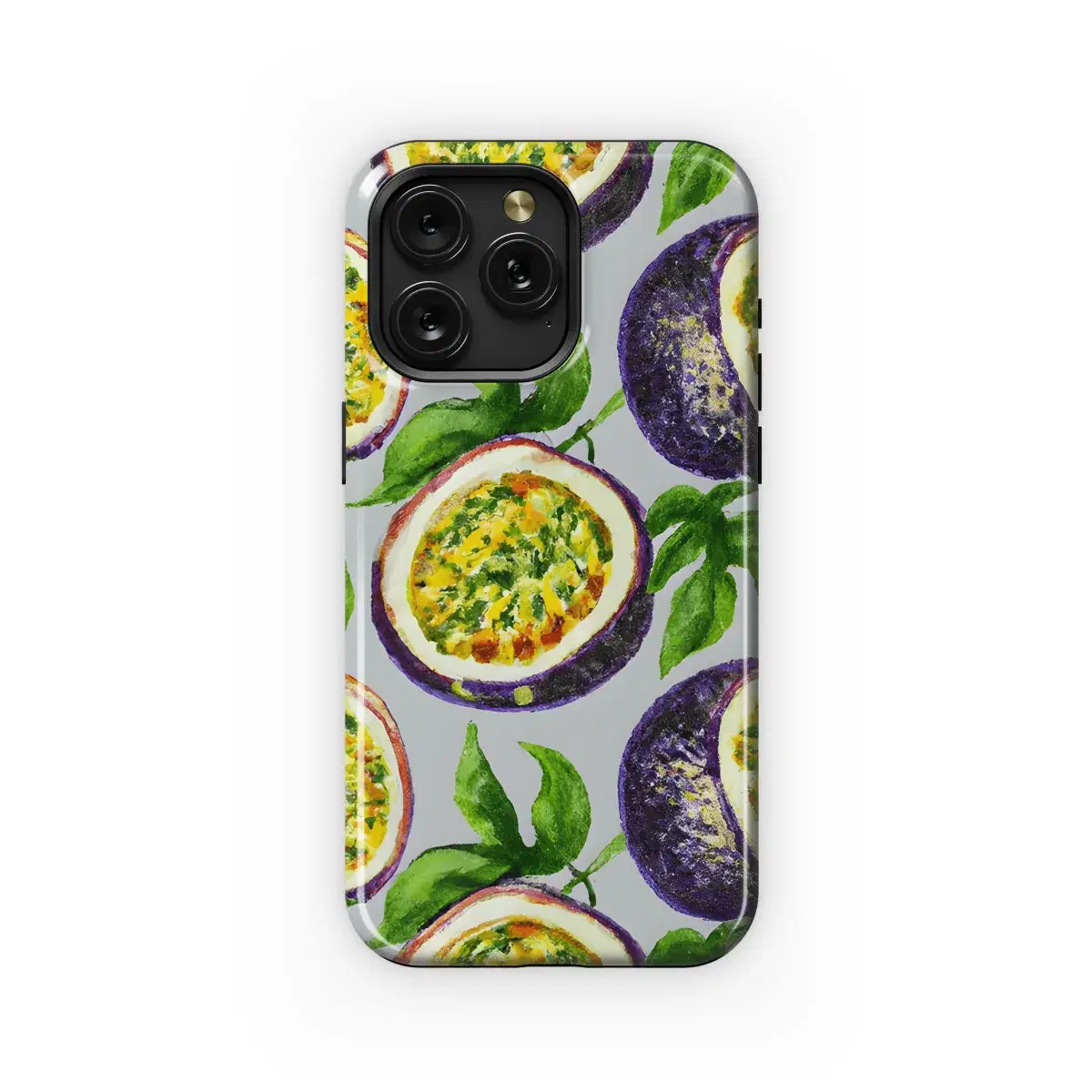 Passionfruit Watercolor Phone Case iPhone Samsung Cover Pixel 3470 - Image 1