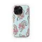 Pastel Candy Cane Pink Bow Holiday Pattern Phone Case Cover for iPhone 17 Pro Max 16 15 Plus 14 13 Mini Samsung S25 S24 Pixel 10 9 8488 - Image 1