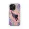 Pastel Floral Black Cat
 Phone Case iPhone Samsung Cover Pixel 4249 - Image 1