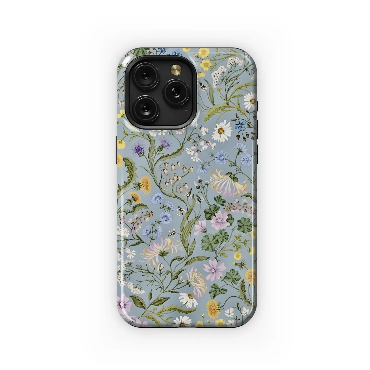 Pastel Floral Garden Party Phone Case iPhone Samsung Cover Pixel 4921 - Image 1