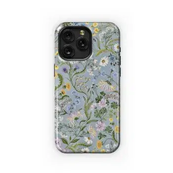 Pastel Floral Garden Party Phone Case iPhone Samsung Cover Pixel 4921 - Image 1