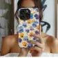 Pastel Lilac Butterfly Garden Pattern Phone Case iPhone Samsung Cover Pixel 5408 - Image 1