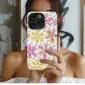 Pastel Macarons Cupcakes Lavender Pattern Phone Case iPhone Samsung Cover Pixel 5433 - Image 1
