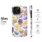 Pastel Macarons Cupcakes Lavender Pattern Phone Case iPhone Samsung Cover Pixel 5433 - Image 7