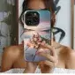 Patchwork Hearts Design
 Phone Case iPhone Samsung Cover Pixel 4479 - Image 1