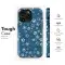 Paw Print Snowflakes Blue Pattern Phone Case iPhone Samsung Cover Pixel 2178 - Image 6