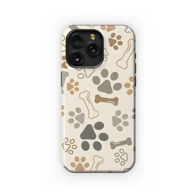 Paw Prints & Bones
 Phone Case iPhone Samsung Cover Pixel 5971