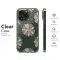 Peach Rosette Green Phone Case iPhone Samsung Cover Pixel 3354 - Image 8