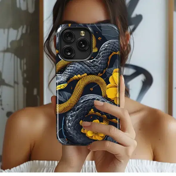 Peachy Floral Delight Phone Case iPhone Samsung Cover Pixel 5216 - Image 1