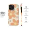 Peachy Orange Flower Dream Pattern Phone Case iPhone Samsung Cover Pixel 7302 - Image 7