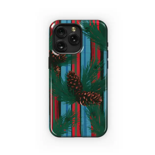 Pendleton Tartan Pinecones Phone Case iPhone Samsung Cover Pixel 3437