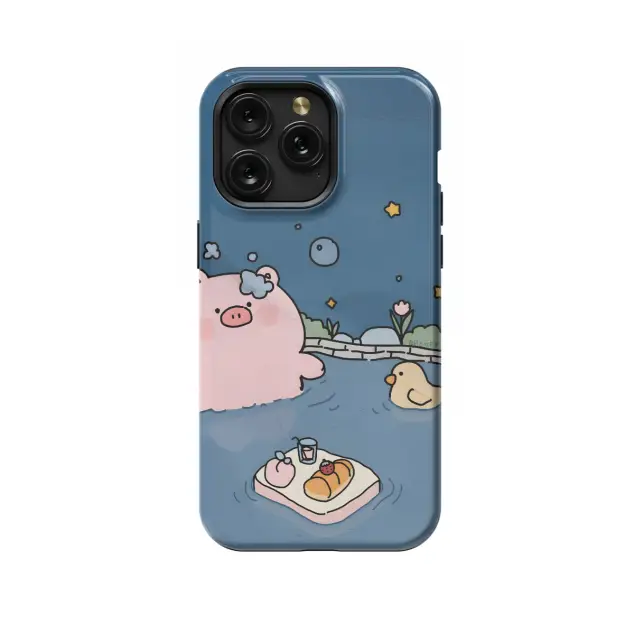 Pig Phone Case iPhone Samsung Cover Pixel 1260
