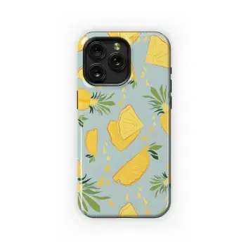 Pineapple Phone Case iPhone Samsung Cover Pixel 3180 - Image 1