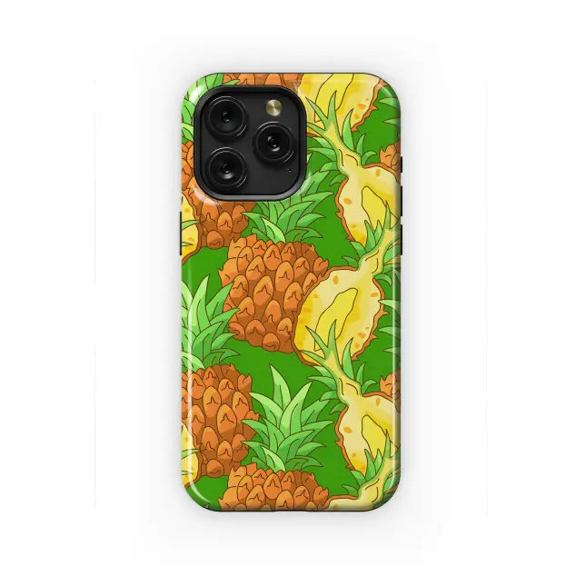 Pineapple Seamless Pattern Phone Case iPhone Samsung Cover Pixel 2247