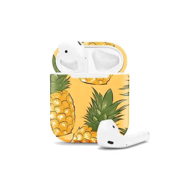 Pineapple Spring AirPods Case AirPods Pro AirPods Pro 2 AirPods 3 AirPods 2 Glossy 1486 - Image 1