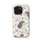 Pinecones and Prickly Forest Friends Phone Case iPhone Samsung Cover Pixel 6958 - Image 1