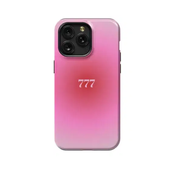 Pink Aura 777 Phone Case iPhone Samsung Cover Pixel 1328 - Image 1