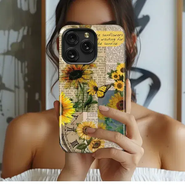 Pink Blossom Path
 Phone Case iPhone Samsung Cover Pixel 4649 - Image 1