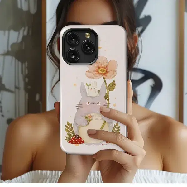 Pink Blossom Pathway
 Phone Case iPhone Samsung Cover Pixel 4650 - Image 1